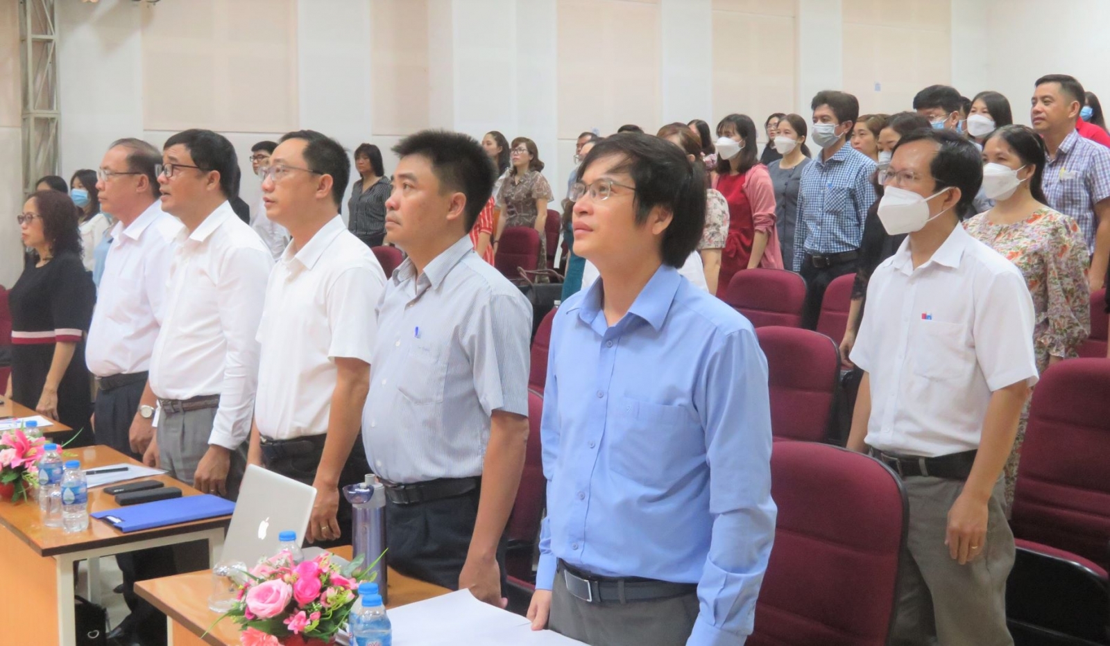 Chi bộ giảng viên 3 tham dự hội nghị sơ kết công tác Đảng 6 tháng năm 2022